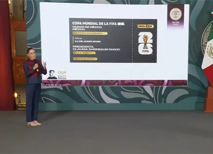 &iquest;C&oacute;mo ganar el boleto que rifa Sheinbaum para el Mundial?