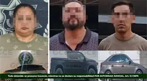 Caen tres presuntos extorsionadores en la Huasteca