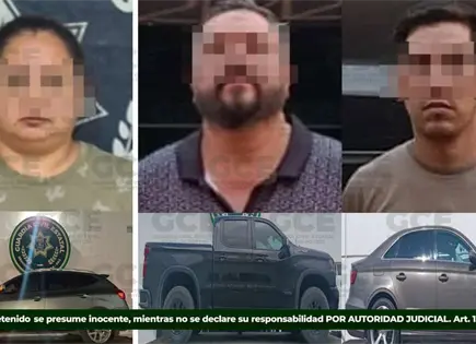 Caen tres presuntos extorsionadores en la Huasteca