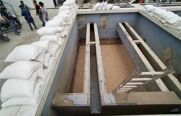 Colocan zeolita en filtro de la Dapas