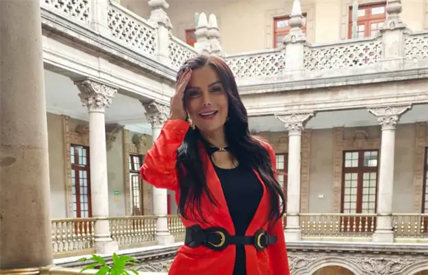 Desde una est&eacute;tica, Diana S&aacute;nchez Barrios se conecta a sesi&oacute;n