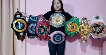 Mar&iacute;a "Pumita" Terrones, promesa del boxeo potosino