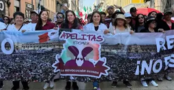 Resurgen Las Adelitas, mujeres que respalda a Sheinbaum