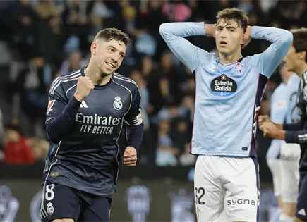 Valverde rescata al Madrid en el agregado