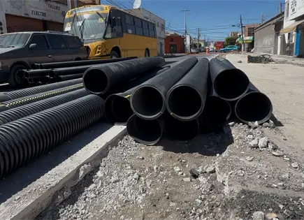 Avanza 50% renovaci&oacute;n de drenaje en Justo Corro