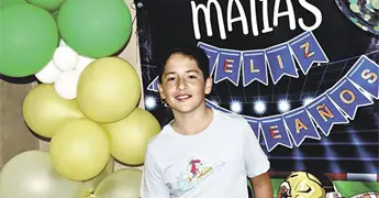 MAT&Iacute;AS FUTBOL SOCCER Y AMERICANO EN SU CUMPLE