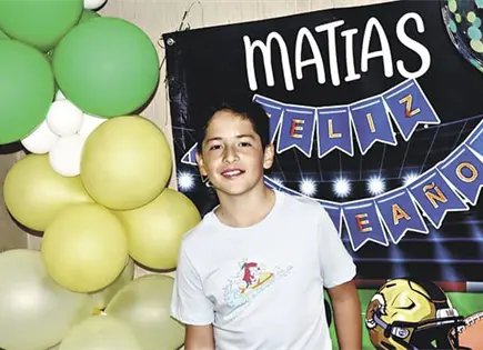 MAT&Iacute;AS FUTBOL SOCCER Y AMERICANO EN SU CUMPLE