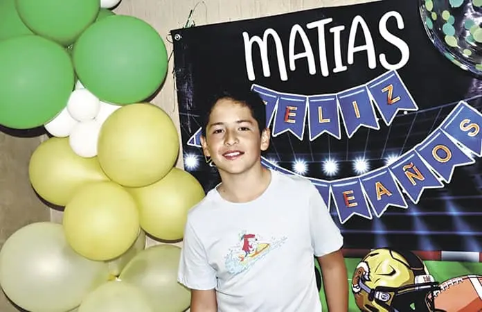 MAT&Iacute;AS FUTBOL SOCCER Y AMERICANO EN SU CUMPLE