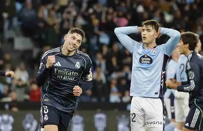 Real Madrid gana en visita al Celta