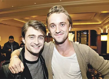 Reencuentro entre Daniel Radcliffe y Tom Felton