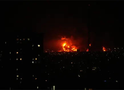 Ataques israel&iacute;es impactan instalaciones petroleras en Teher&aacute;n