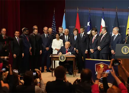 Donald Trump convoca a l&iacute;deres en cumbre Escudo de las Am&eacute;ricas