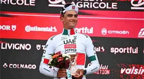 Isaac Del Toro se sube al podio