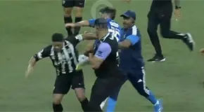 Batalla campal en final brasile&ntilde;a