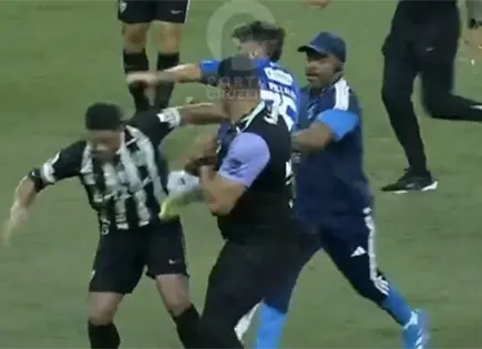 Batalla campal en final brasile&ntilde;a