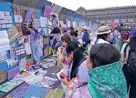 Demandan fin a los feminicidios