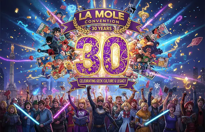 LA MOLE CONVENTION: TRES DÉCADAS DE CULTURA POP