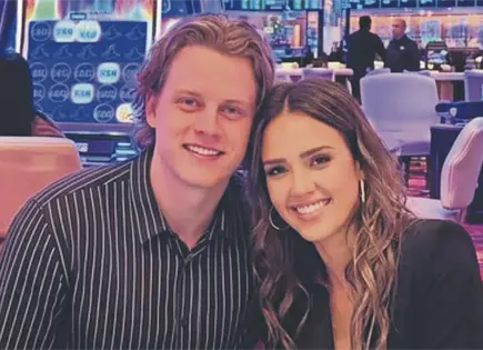 &iquest;Romance entre Jessica Alba y Joe Burrow?