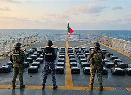 Asegura Semar 2 toneladas de coca&iacute;na en Acapulco