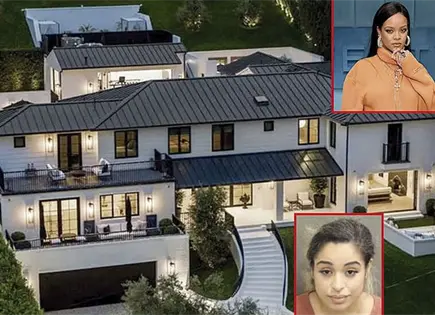 DETIENEN A SOSPECHOSA DE TIROTEO EN MANSI&Oacute;N DE RIHANNA