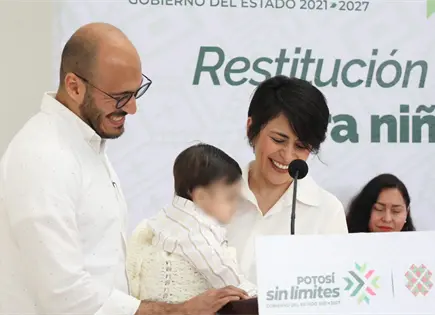 Formalizan adopci&oacute;n de cuatro menores en San Luis Potos&iacute;