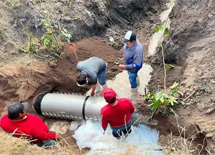 Garantiza Sasar el abasto de agua a familias