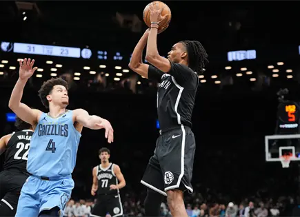 Nets vencen a Grizzlies con bajas por lesiones