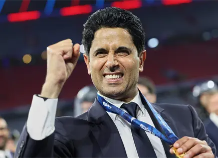 Nasser Al-Khelaifi varado en Qatar por conflicto en Oriente Medio