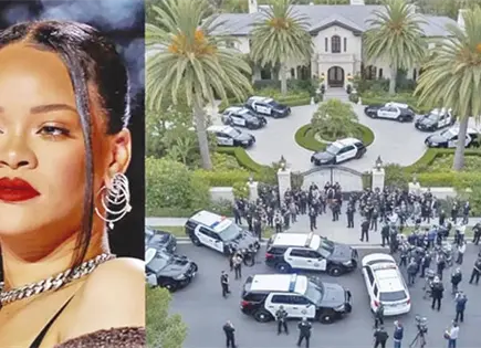 RIHANNA SE VA DE LOS &Aacute;NGELES TRAS TIROTEO EN SU CASA