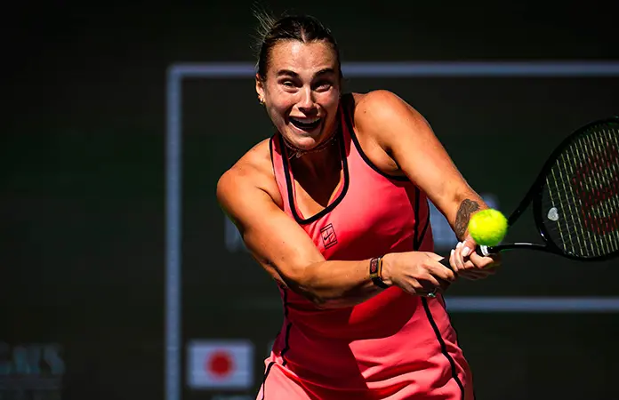 Sabalenka, a 4tos. de final de Indian Wells