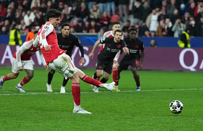 Kai Havertz salva al Arsenal de la derrota