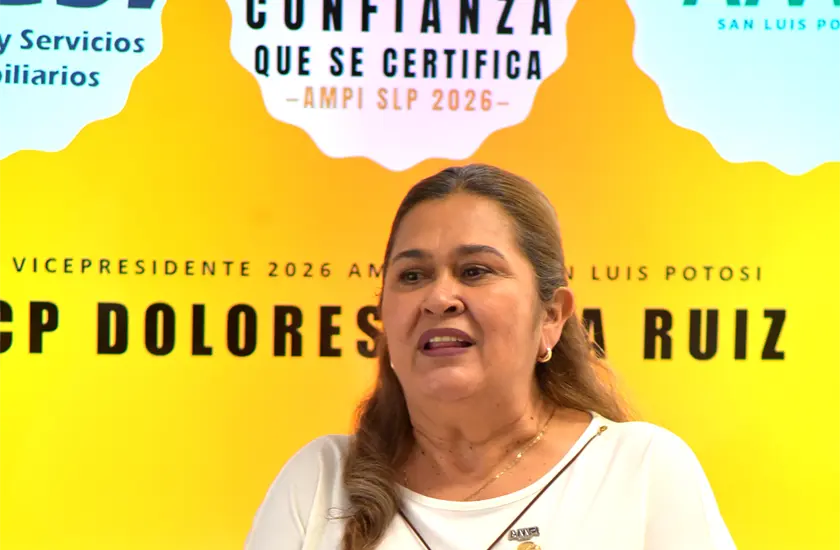 Mar&iacute;a Dolores Mej&iacute;a Ruiz destaca en seminario inmobiliario de AMPI SLP