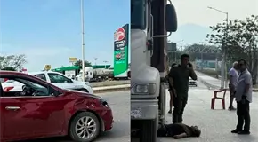 Vulcanizador fallece al ser atropellado en Cd. Valles