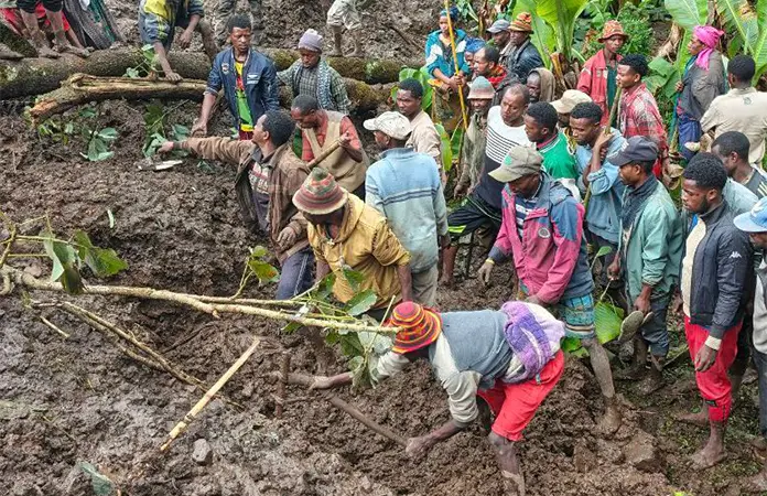 Al menos 108 muertos en Etiopía por las lluvias