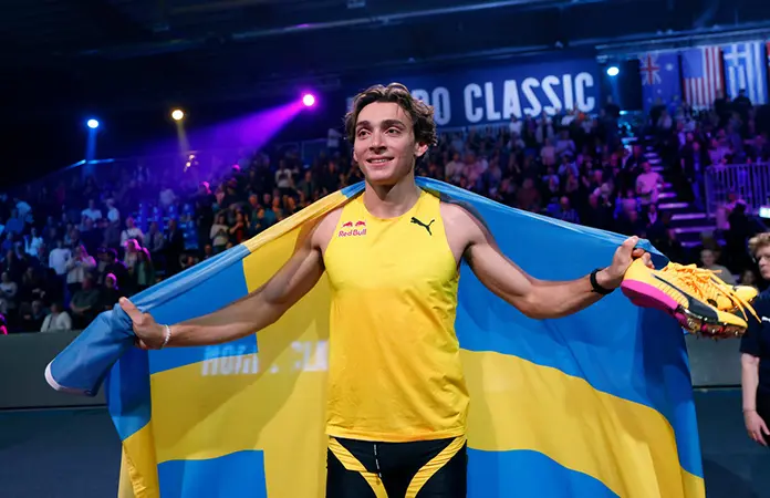 Duplantis rompe su propio récord