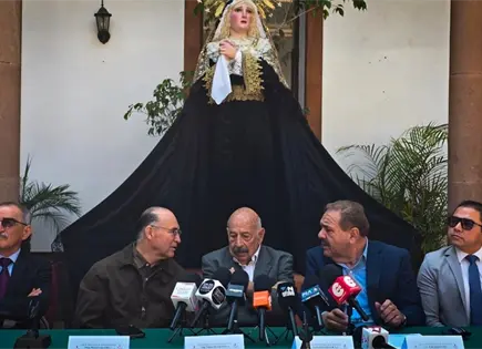 INAH autoriza bajada de la Virgen para Procesión del Silencio INAH autoriza bajada de la Virgen para Procesión del Silencio