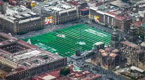 Invitan a jugar en megacancha del Zócalo Invitan a jugar en megacancha del Zócalo