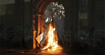 Gallardo justifica da&ntilde;os en templos