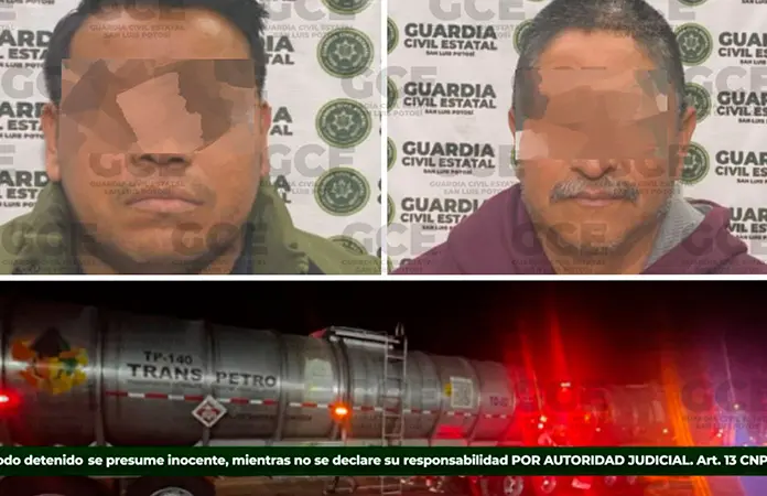 Incautan pipa con 59 mil litros de combustible ilegal