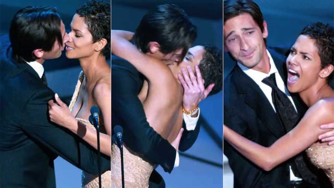 Los Premios Oscar y la vez que Adrien Brody besó a Halle Berry