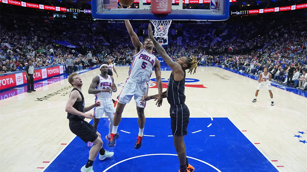 Nets suman tercera derrota seguida ante 76ers