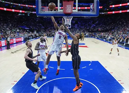 Nets suman tercera derrota seguida ante 76ers Nets suman tercera derrota seguida ante 76ers