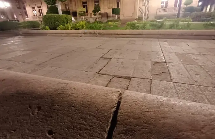 Avanza la falla en subsuelo de la plaza del Carmen