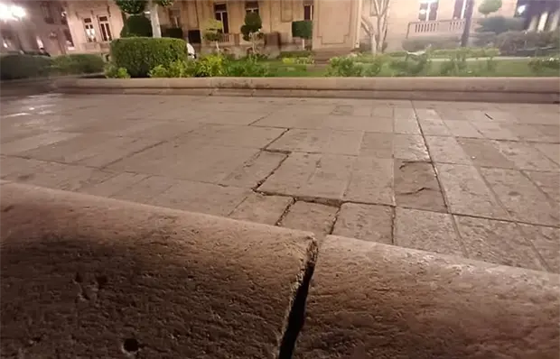 Avanza la falla en subsuelo de la plaza del Carmen