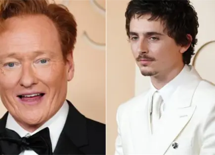 Conan OBrien bromea sobre polémica de Timothée Chalamet en los Oscar
