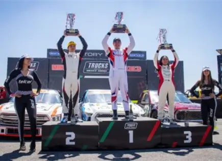 Everardo Fonseca gana primera carrera NASCAR Trucks en San Luis