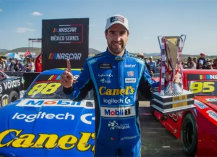 Rub&eacute;n Garc&iacute;a Jr conquista SLP con victoria en la NASCAR M&eacute;xico