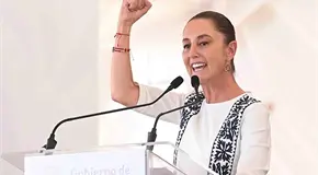 Sheinbaum respalda a L. Obrador por Cuba