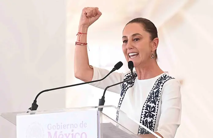 Sheinbaum respalda a L. Obrador por Cuba