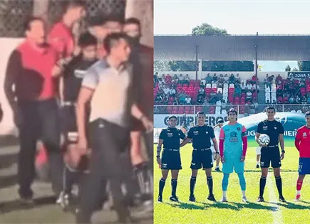 Alcalde irrumpe y agrede a &aacute;rbitros en Autl&aacute;n, tierra ligada al Mencho